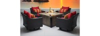 Deco™ 5 Piece Motion Fire Chat Set - Maxim Beige