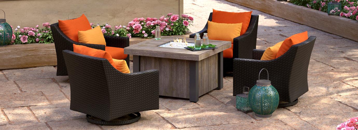 Deco 5 Piece Motion Fire Chat Set - Thumbnail 5