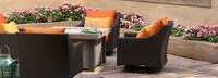 Deco™ 5 Piece Motion Fire Chat Set in Tikka Orange
