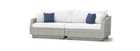 Cannes™ 6 Piece Sunbrella® Outdoor Sofa & Club Chair Set - Bliss Ink