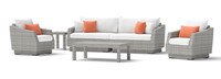 Cannes™ 6 Piece Sofa & Club Chair Set - Cast Coral