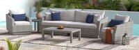 Cannes™ 6 Piece Sofa & Club Chair Set - Cast Coral