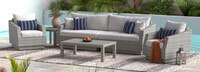 Cannes™ 6 Piece Sofa & Club Chair Set - Cast Coral
