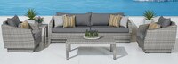 Cannes™ 6 Piece Sofa & Club Chair Set - Cast Coral