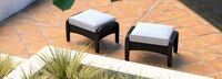 Barcelo™ Club Ottomans - Bliss Linen