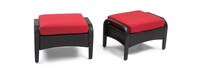 Barcelo™ Club Ottomans - Sunset Red