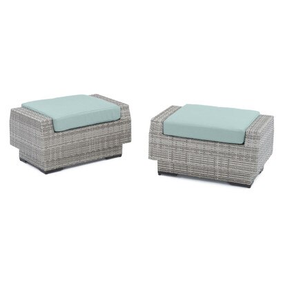 Cannes™ Club Ottomans - Bliss Blue