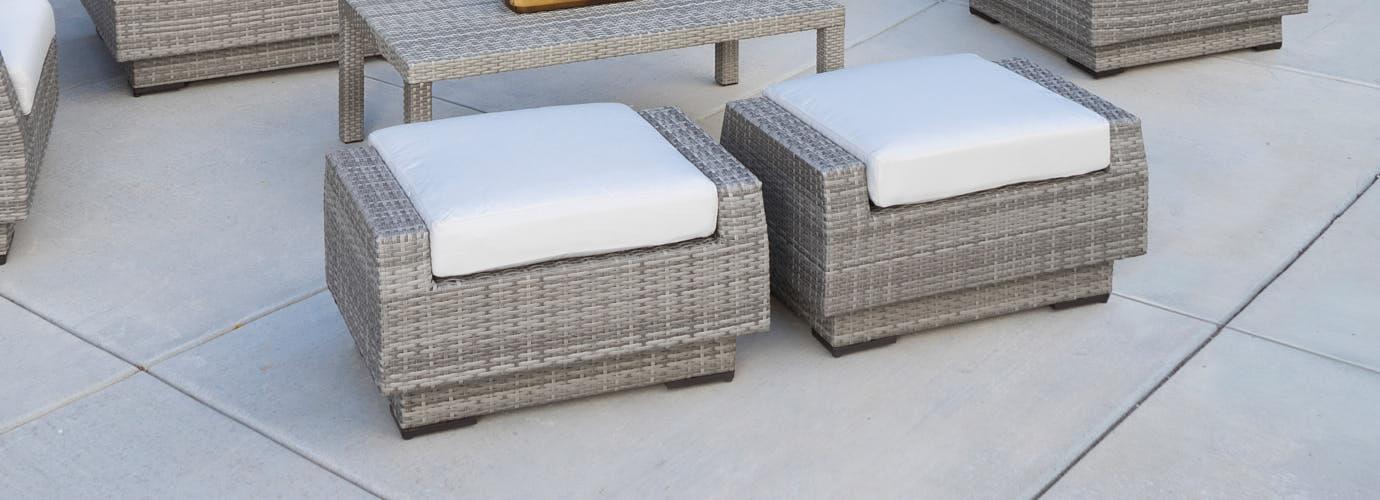 RST Brands Cannes Club Ottoman - Thumbnail 4