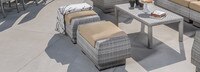 Cannes™ Club Ottomans - Maxim Beige