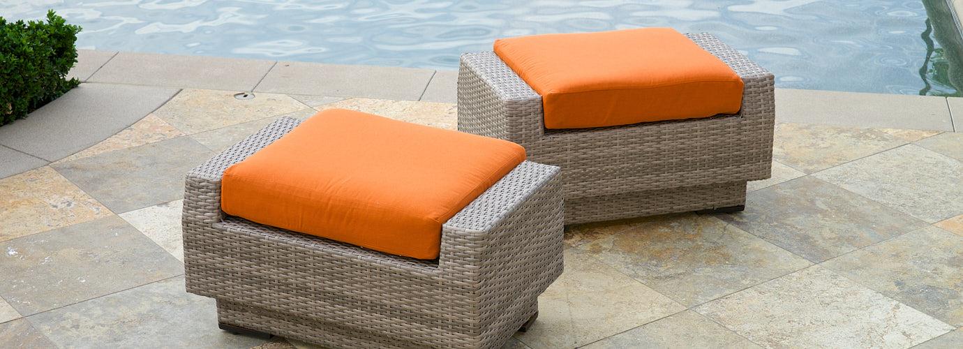 RST Brands Cannes Club Ottoman - Thumbnail 3