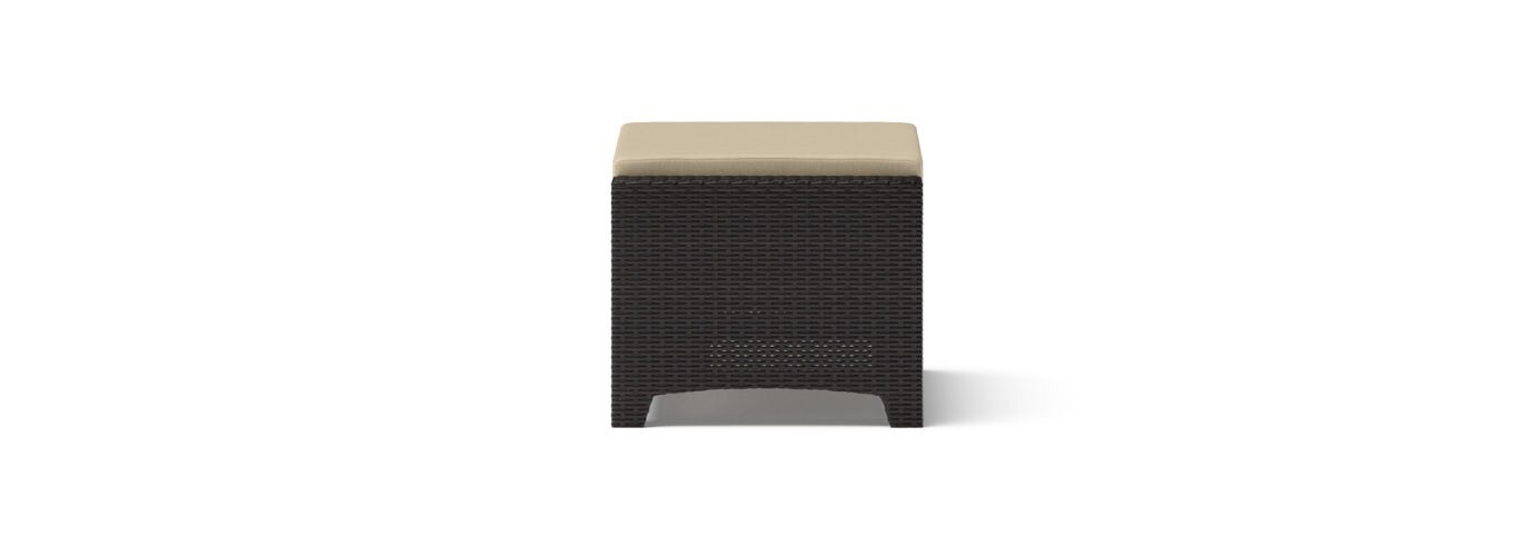Deco™ 2 Piece Sunbrella® Outdoor Club Ottomans - Maxim Beige