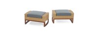 Mili™ Club Ottomans - Charcoal Gray