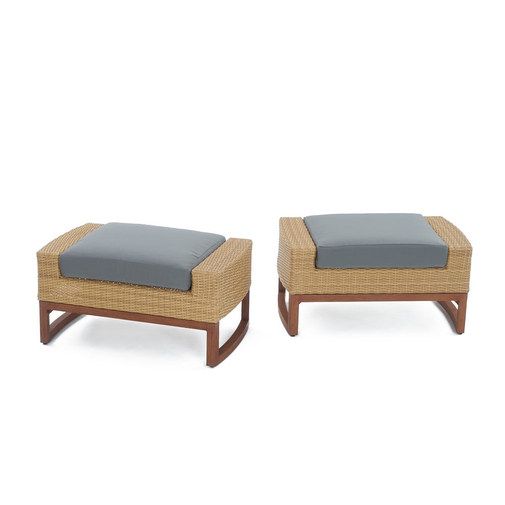 Mili™ Club Ottomans - Charcoal Gray