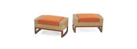 Mili™ Club Ottomans - Tikka Orange