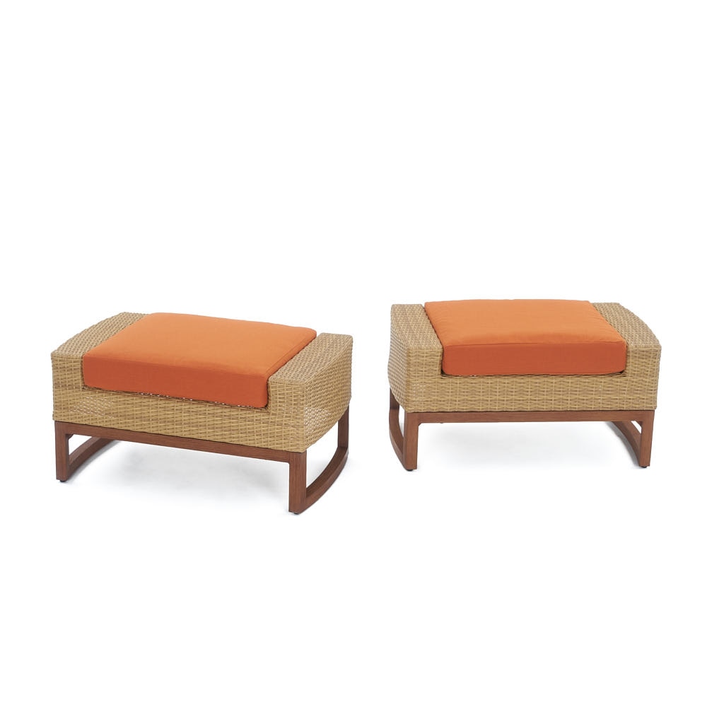 Mili™ Club Ottomans - Tikka Orange