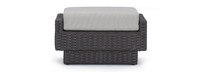 Portofino® Repose Set of 2 Sunbrella® Outdoor Club Ottomans - Dove