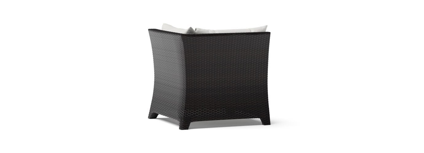 Deco™ Sunbrella® Outdoor Corner Chair - Bliss Ink