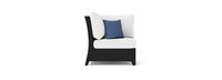 Deco™ Sunbrella® Outdoor Corner Chair - Bliss Ink