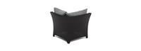 Deco™ Sunbrella® Outdoor Corner Chair - Charcoal Gray