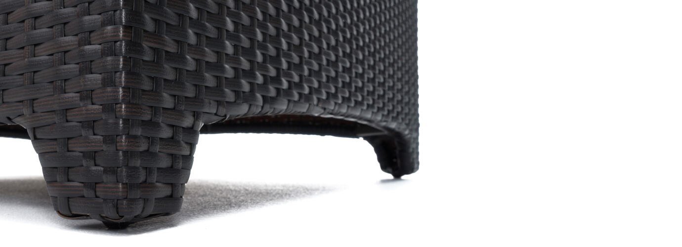 Deco™ Sunbrella® Outdoor Corner Chair - Charcoal Gray