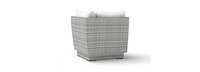 Cannes™ Sunbrella® Outdoor Corner Chair - Centered Ink