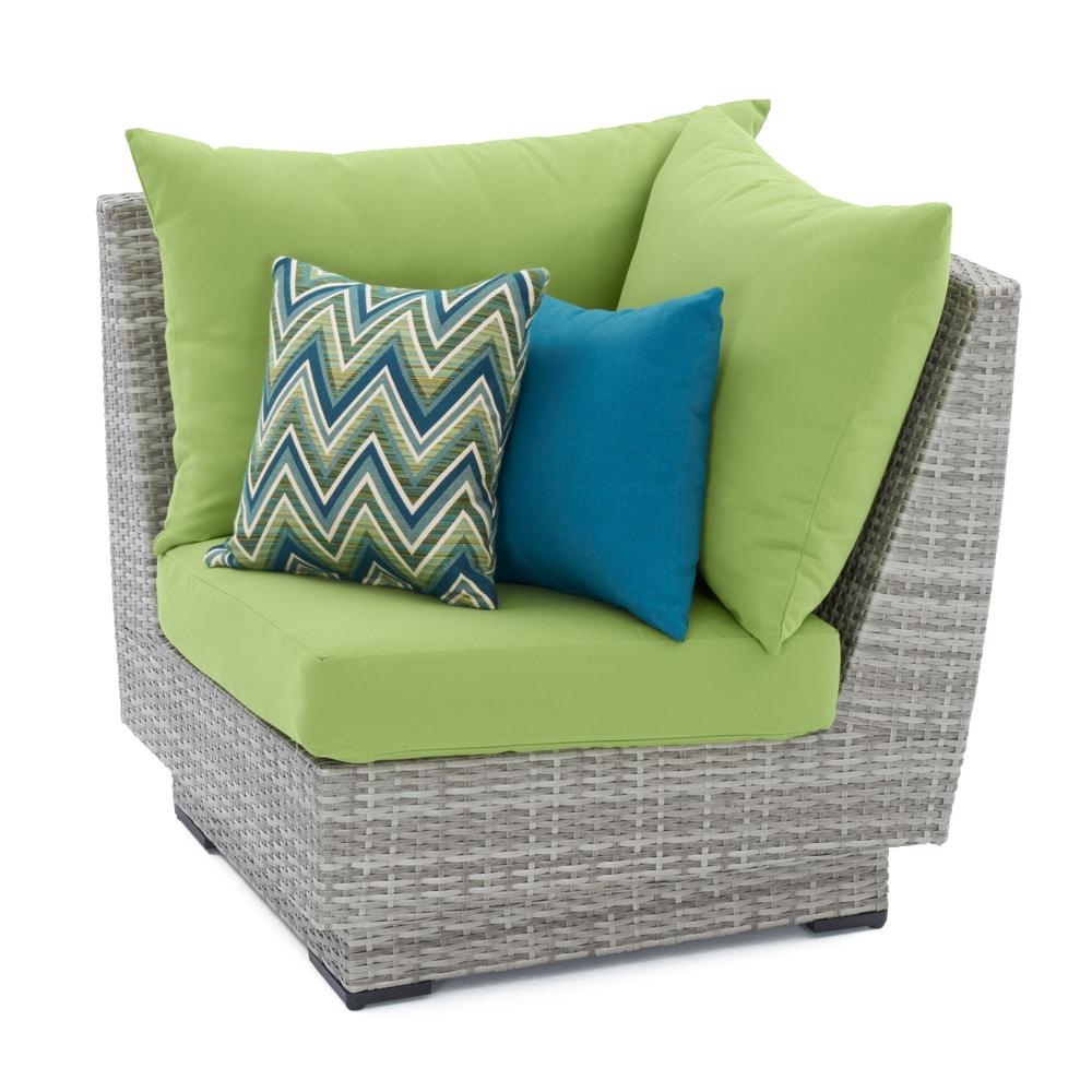 Cannes™ Sunbrella® Outdoor Corner - Ginkgo Green