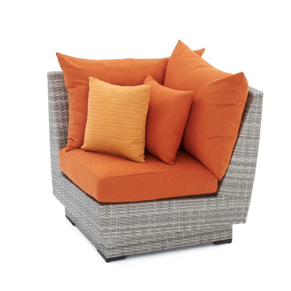Cannes™ Sunbrella® Outdoor Corner - Tikka Orange