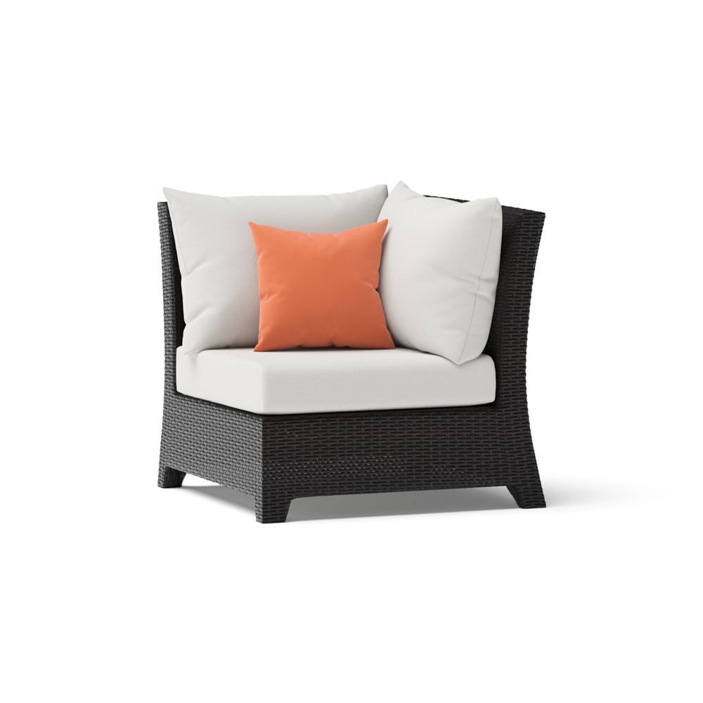 Deco™ Sunbrella® Outdoor Corner Chair - Cast Coral