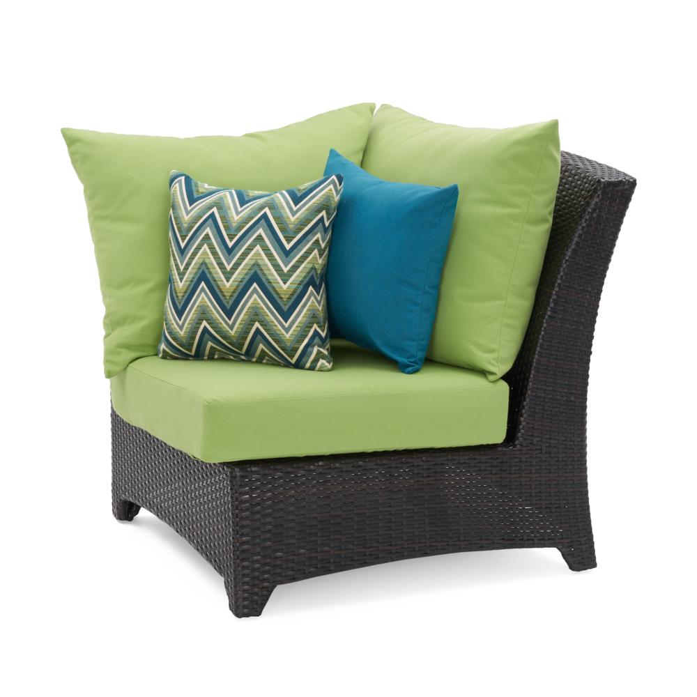 Deco™ Sunbrella® Outdoor Corner Chair - Ginkgo Green