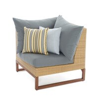 Mili™ Corner Chair - Charcoal Gray