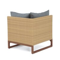 Mili™ Corner Chair - Charcoal Gray