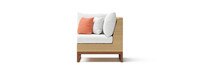 Mili™ Corner Chair - Cast Coral