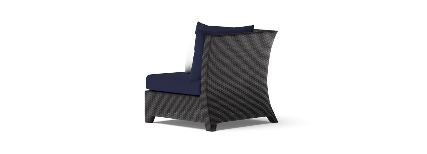 Deco™ Sunbrella® Outdoor Corner Chair - Navy Blue