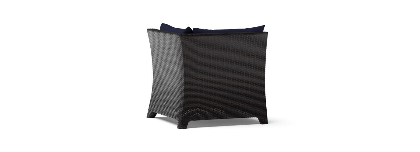 Deco™ Sunbrella® Outdoor Corner Chair - Navy Blue