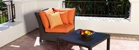 Deco™ Sunbrella® Outdoor Corner Chair - Navy Blue