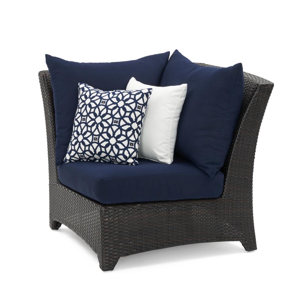 Deco™ Sunbrella® Outdoor Corner Chair - Navy Blue