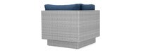 Portofino® Comfort Sunbrella® Outdoor Corner Chair - Laguna Blue