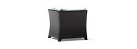 Deco™ Sunbrella® Outdoor Corner Chair - Spa Blue