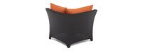 Deco™ Sunbrella® Outdoor Corner Chair - Tikka Orange
