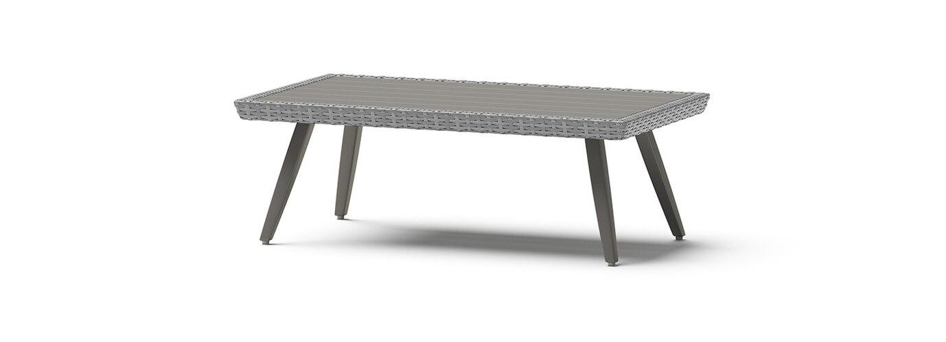 Portofino® Casual Aluminum Coffee Table - Gray