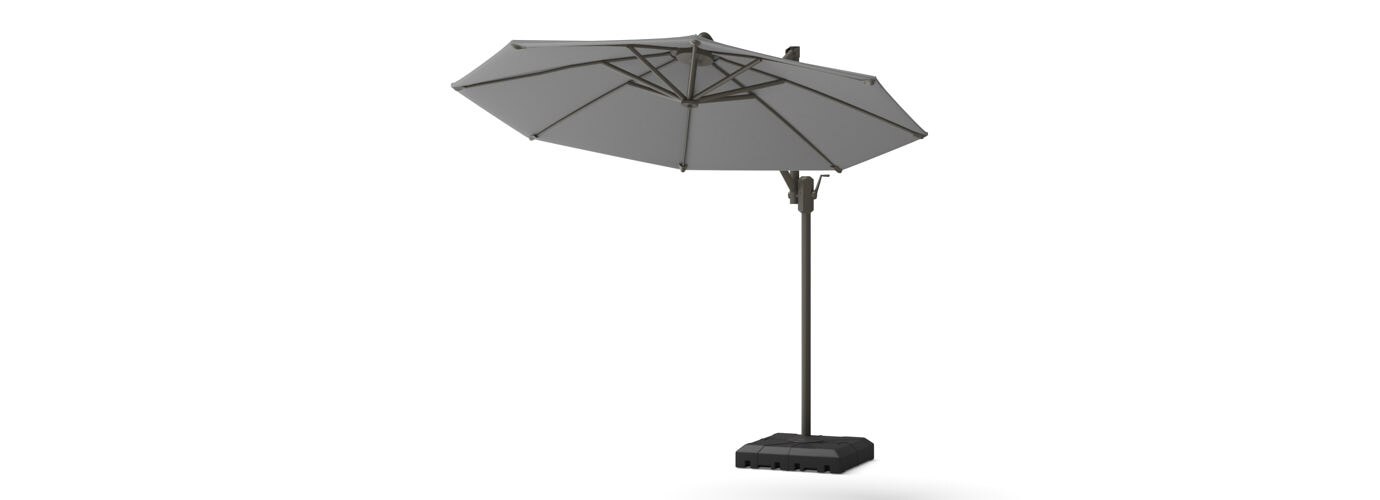 Deco™ 20 Piece Sunbrella® Outdoor Estate Set - Charcoal Gray