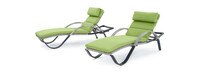 Cannes™ 20 Piece Sunbrella® Outdoor Estate Set - Ginkgo Green