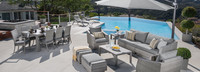 Cannes™ 20 Piece Sunbrella® Outdoor Estate Set - Maxim Beige