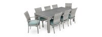 Cannes™ 20 Piece Sunbrella® Outdoor Estate Set - Spa Blue