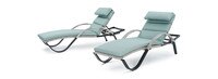 Cannes™ 20 Piece Sunbrella® Outdoor Estate Set - Spa Blue