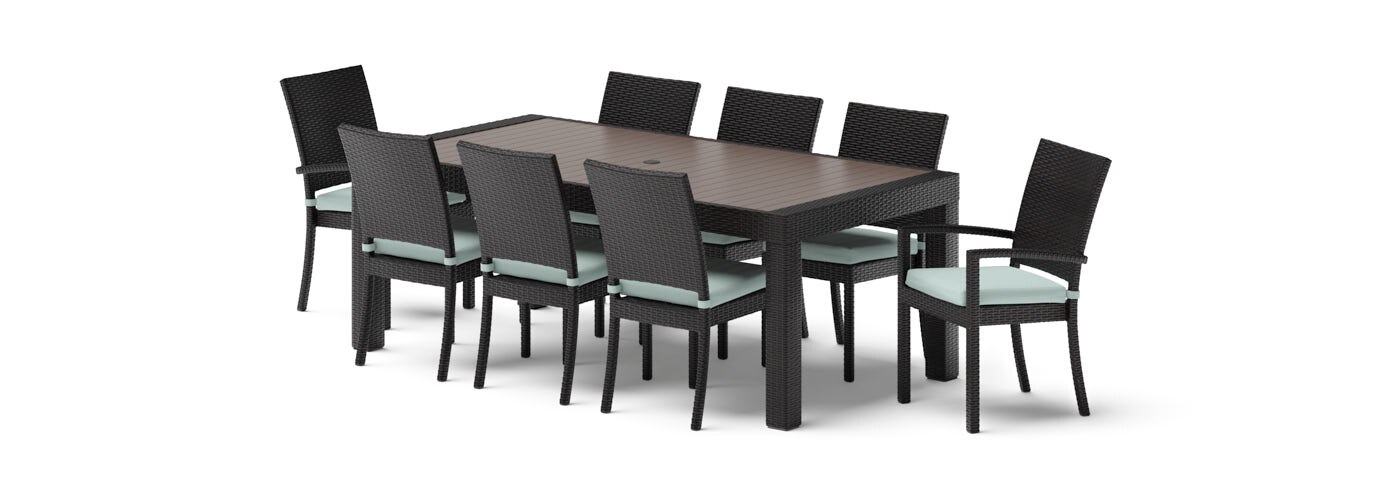 Deco™ 20 Piece Sunbrella® Outdoor Estate Set - Spa Blue