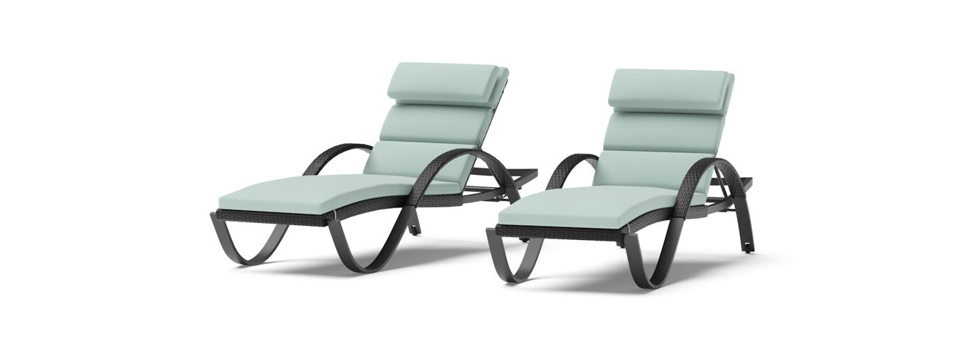 Deco™ 20 Piece Sunbrella® Outdoor Estate Set - Spa Blue