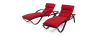 Deco™ 20 Piece Sunbrella® Outdoor Estate Set - Sunset Red