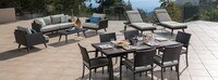 Portofino® Casual 13 Piece Sunbrella® Outdoor Estate Set - Dove