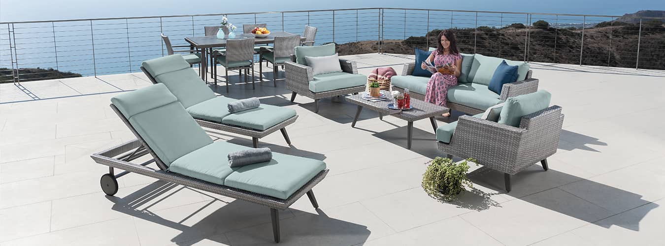 RST Brands Portofino Casual Outdoor Estate Set - Thumbnail 5